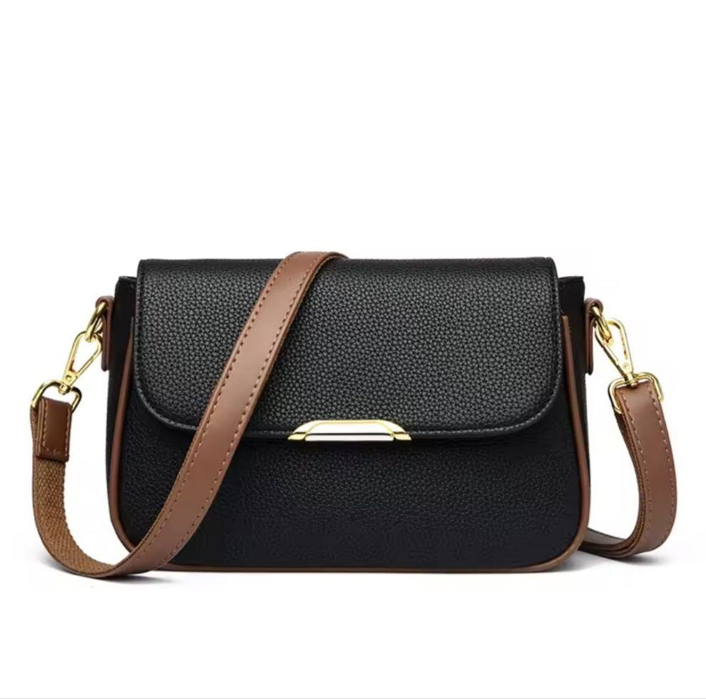 Luxury Leather Crossbody Bag Women Handbag Fashion Phone Bag Female Small Flip lid High Quality Female Shoulder Messenger Sac