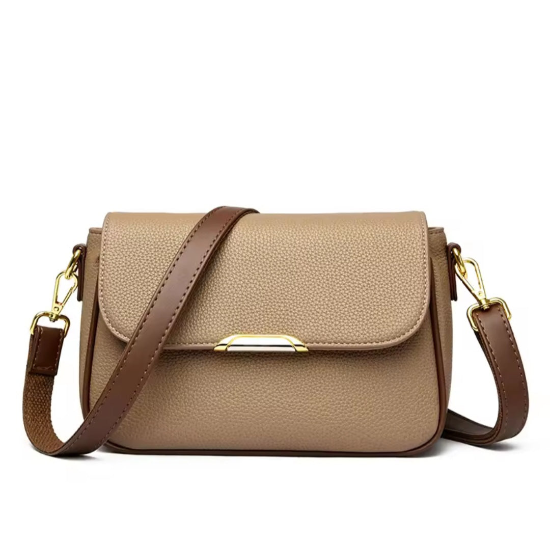 Luxury Leather Crossbody Bag Women Handbag Fashion Phone Bag Female Small Flip lid High Quality Female Shoulder Messenger Sac